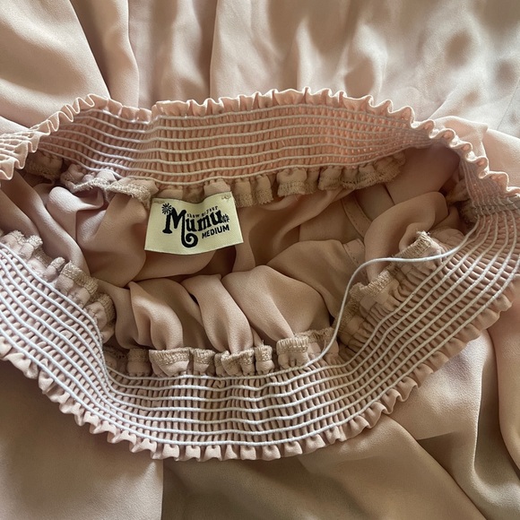 Show Me Your Mumu Hacienda Maxi Dress Dusty Blush - Picture 8 of 9